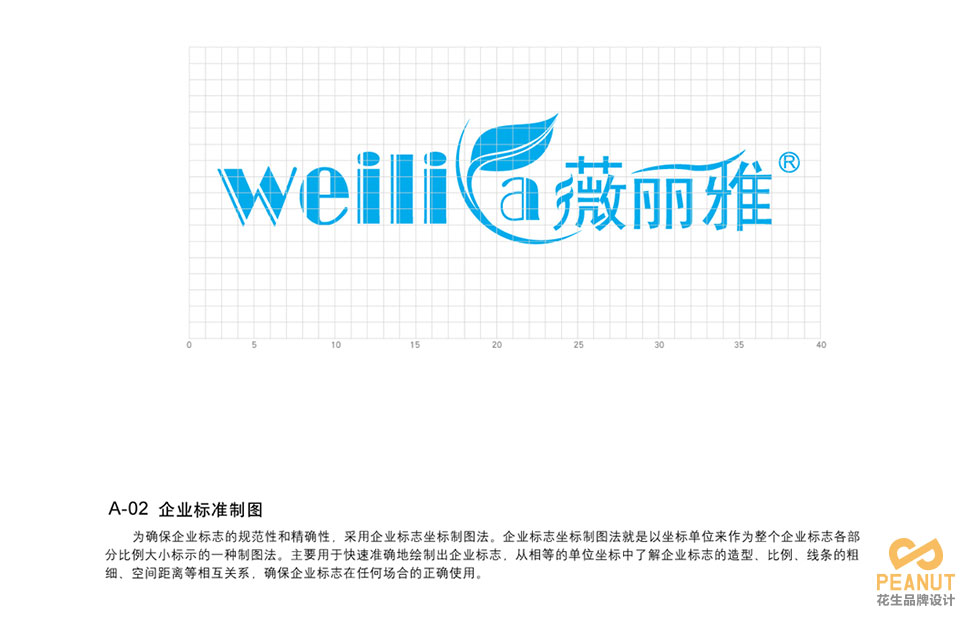 薇麗雅品牌VI設計|廣州VI設計公司-廣州花生品牌設計