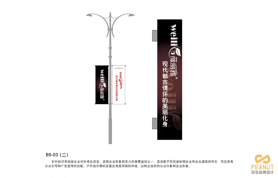 薇麗雅品牌VI設計|廣州VI設計公司-廣州花生品牌設計