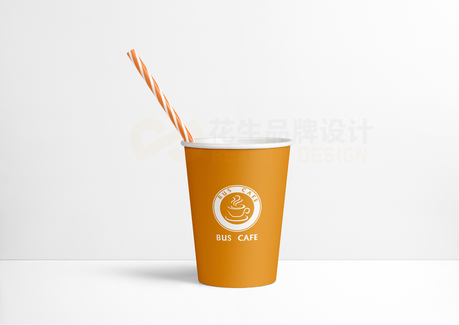 巴士咖啡VI形象設計|廣州咖啡VI形象設計-花生品牌設計