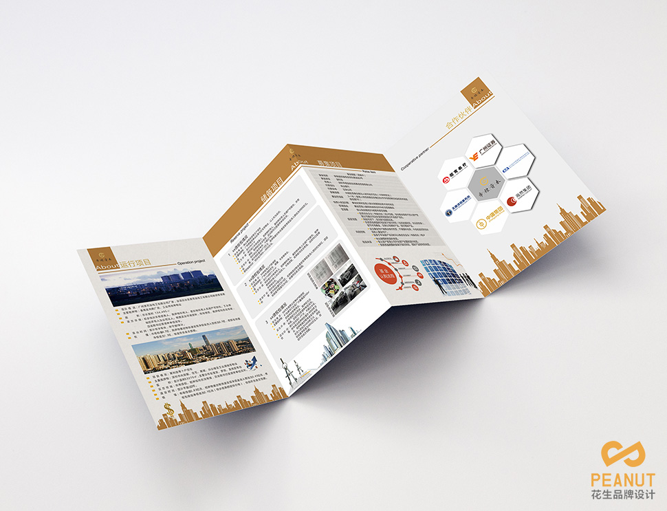 金融行業(yè)畫(huà)冊設計，金融公司宣傳冊設計