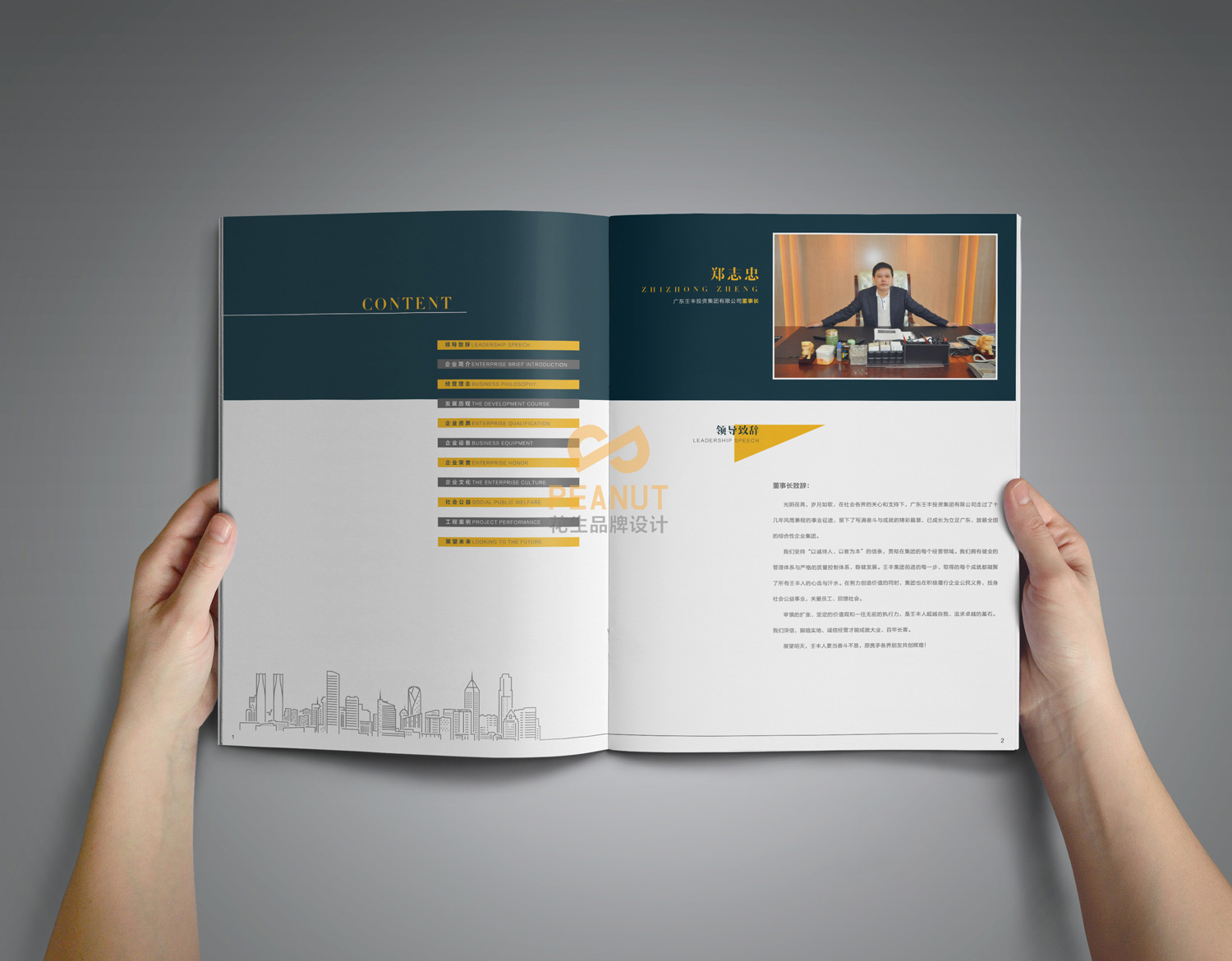壬豐集團畫(huà)冊設計，集團企業(yè)畫(huà)冊設計，廣州番禺畫(huà)冊設計